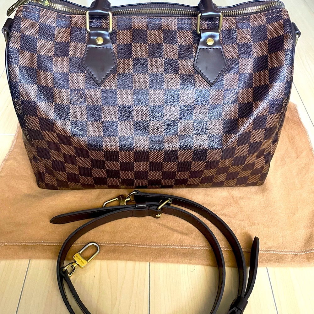 Louis Vuitton Damier Ebene SPEEDY BANDOULIÈRE 30